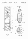 Patent Blueprint bullet 4 A4 Photo Print