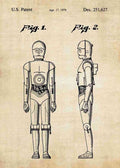 Patent Blueprint c 3po A4 Photo Print