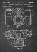 Patent Blueprint camera A4 Photo Print