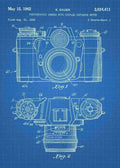 Patent Blueprint camera 3 A4 Photo Print