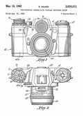 Patent Blueprint camera 4 A4 Photo Print