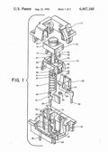 Patent Blueprint cherry mx keyboard 4 A4 Photo Print