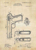Patent Blueprint colt model 1903 A4 Photo Print