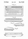 Patent Blueprint commodore 64 4 A4 Photo Print
