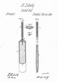 Patent Blueprint cricket bat 4 A4 Photo Print