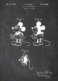 Patent Blueprint disneys mickey mouse A4 Photo Print