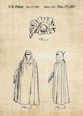Patent Blueprint emperors royal guard A4 Photo Print