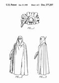 Patent Blueprint emperors royal guard 4 A4 Photo Print