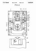 Patent Blueprint floppy disk 4 A4 Photo Print