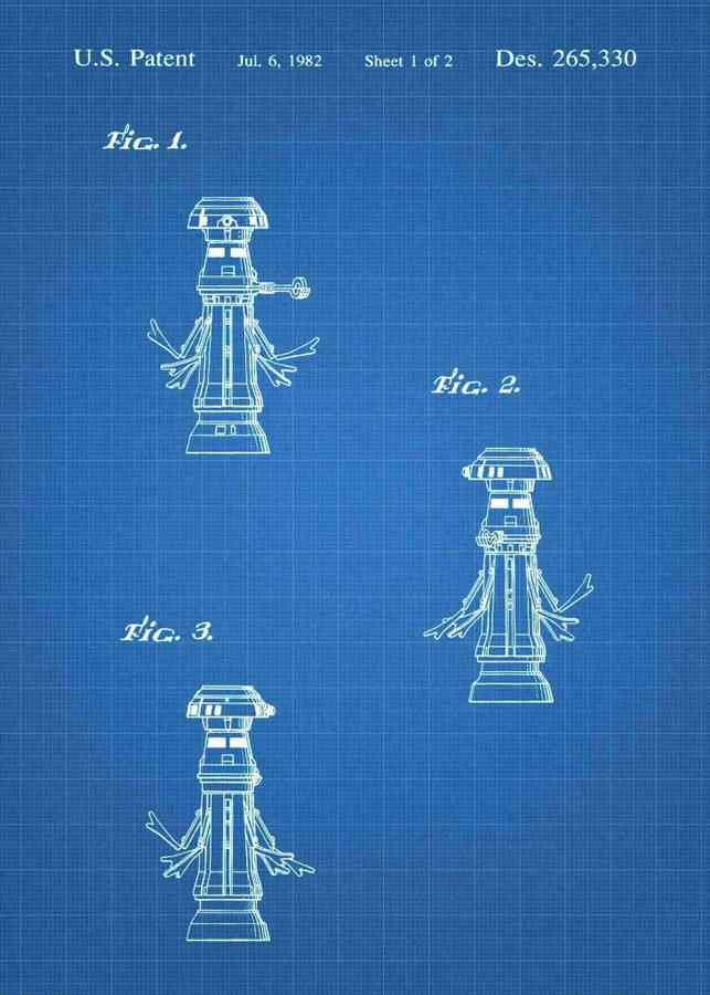 Patent Blueprint fx 7 3 A4 Photo Print