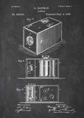 Patent Blueprint george eastman box camera A4 Photo Print
