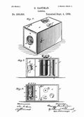 Patent Blueprint george eastman box camera 4 A4 Photo Print