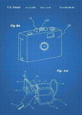 Patent Blueprint gopro camera strap 3 A4 Photo Print