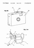 Patent Blueprint gopro camera strap 4 A4 Photo Print