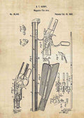Patent Blueprint henry rifle A4 Photo Print