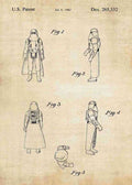 Patent Blueprint hoth stormtroopers A4 Photo Print