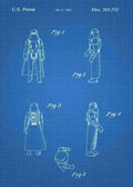 Patent Blueprint hoth stormtroopers 3 A4 Photo Print