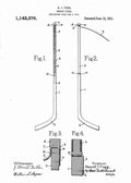 Patent Blueprint ice hockey stick 4 A4 Photo Print