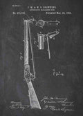 Patent Blueprint john browning automatic magazine gun A4 Photo Print