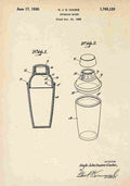 Patent Blueprint lShaker A4 Photo Print