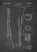 Patent Blueprint m1 garand A4 Photo Print