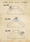Patent Blueprint mario game design A4 Photo Print
