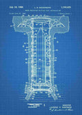 Patent Blueprint missile silo 3 A4 Photo Print