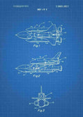 Patent Blueprint nasa space shuttle 3 A4 Photo Print