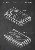 Patent Blueprint nintendo gameboy A4 Photo Print