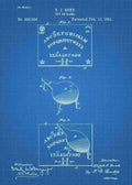 Patent Blueprint ouija board 3 A4 Photo Print