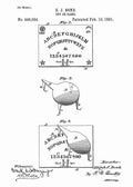 Patent Blueprint ouija board 4 A4 Photo Print