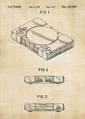 Patent Blueprint playstation one console A4 Photo Print