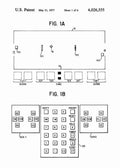 Patent Blueprint pong retro console 4 A4 Photo Print