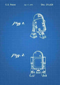 Patent Blueprint r2 d2 3 A4 Photo Print