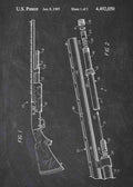 Patent Blueprint remington shotgun A4 Photo Print