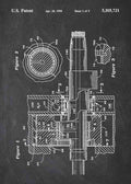 Patent Blueprint rotary engine A4 Photo Print