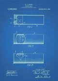 Patent Blueprint shotgun shell 3 A4 Photo Print