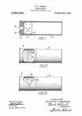 Patent Blueprint shotgun shell 4 A4 Photo Print