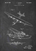 Patent Blueprint sikorsky seaplane A4 Photo Print