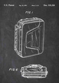 Patent Blueprint sony walkman A4 Photo Print