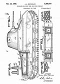 Patent Blueprint tank 4 A4 Photo Print