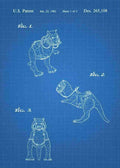 Patent Blueprint tauntaun 3 A4 Photo Print