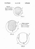 Patent Blueprint tennis ball 4 A4 Photo Print