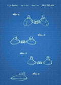 Patent Blueprint twin pod cloud car A4 Photo Print