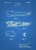 Patent Blueprint vice grips tool 3 A4 Photo Print