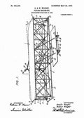 Patent Blueprint wright brothers first plane 4 A4 Photo Print