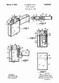 Patent Blueprint zippo lighter 3 A4 Photo Print