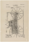 Patent Road Vehicle A4 Photo Print