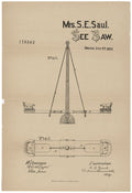 Patent for a See Saw A4 Photo Print