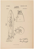 Patent for a Submarine Boat A4 Photo Print